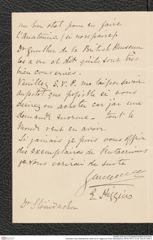 Nachlass Franz Steindachner, Brief von E. Higgins an Franz Steindachner (09.06.1877), Inv.Nr. 222.02, Seite 2
